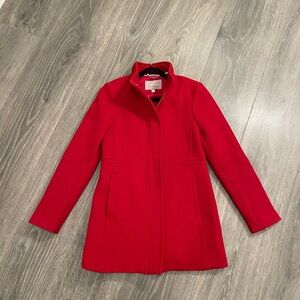 Banana Republic Vibrant Red Trench Coat